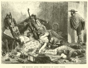 Le matin après la fête de Saint Firmin - Edouard Riou
